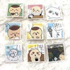 ちいかわ　くりまんじゅう　モモンガ　シーサー　シール