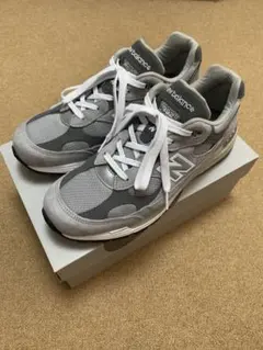 New Balance U992GY 27.0cm グレー スニーカー