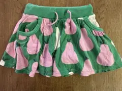 mini Boden 洋梨 スカート 110 緑 インナーパンツ 北欧のサムネイル