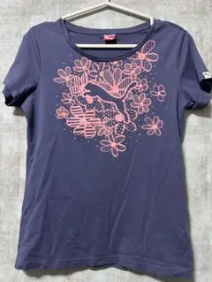 PUMA プーマ　Tシャツ 花柄　半袖
