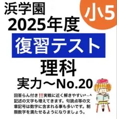 2026年最新】浜学園 小5 復習テストの人気アイテム - メルカリ
