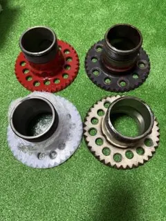 ワイヤーホイール　タワー　一台分 ワイヤーホイール T's WIRE タワーアダプター 6穴（6H139.7） 1