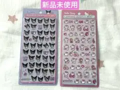 【新品未使用】ボンボンドロップシール ミニ　キティ　クロミ　サンリオ　ボンドロ