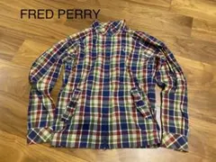 フレッドペリー チェック ブルゾン L スイングトップ