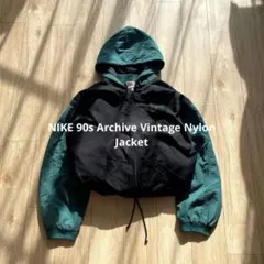 【入手困難】NIKE 90s ヴィンテージ ナイロンジャケット ビッグロゴ　L