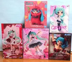初音ミク ラバーマット フィギュア まとめ売り - メルカリ