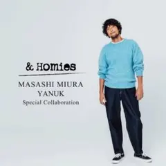 YANUK〈ヤヌーク〉 × 三浦理志＂＆Homies＂ コラボ　Sのサムネイル