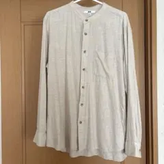 UNIQLO ベージュ 長袖シャツ XL