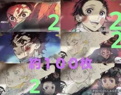 鬼滅の刃　ufotable cafe ランチョンマット　まとめ売り　約100枚