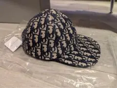 【新品・未使用】Dior ディオール キャップ ネイビー 57