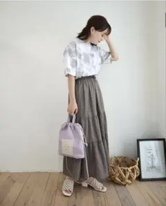 terawear emu ティアードスカート しまむら
