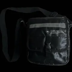 極美品/激レア】OLD STUSSY ショルダーバッグ 黒タグ＆キークリップ