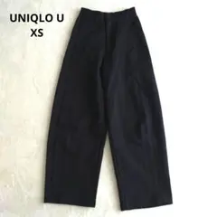 Uniqlo U ユニクロユー ワイドフィットカーブジャージーパンツ 黒 XS