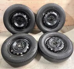 【2021年製 DUNLOP】155/70R13 タイヤホイール付4本セットのサムネイル