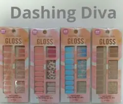 Dashing Diva Gloss ネイルシール 　　　　　4種類セット