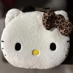 ハローキティ フェイスバッグ レオパード柄のサムネイル