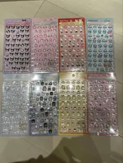 ボンボンドロップシール サンリオミニ　コンプリート　正規品　8枚セット