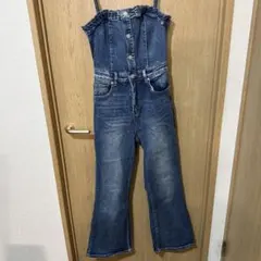 オーバーオール デニム 可愛い ズボン パンツ