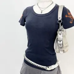 Y2K❤️00s HYSTERIC GLAMOUR 両袖 スカル ピチT Y2K❤️00s HYSTERIC GLAMOUR 両袖 スカル ピチT - メルカリ