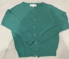 ロペピクニック　UV加工ゴールドボタンカーディガン