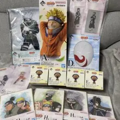 一番くじ NARUTO波の国編 A賞 うずまきナルト D賞白のお面　おまけ付き