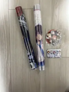 knights (あんスタ) クリアポスター　缶バッチ　４点セット