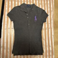 Ralph Lauren ポロシャツ 半袖 グレー Sのサムネイル
