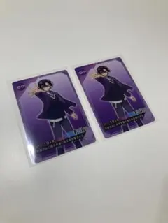 カラフルピーチ からぴち チップス ポテチ クリアカード もふ 2枚セット