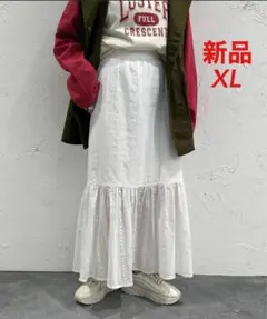 【新品】アプレジュールミニョン レース切り替えスカート XLのサムネイル