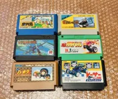【ファミコンソフト6本セット・Nintendo Famicom】zh