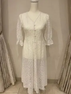 デニムワンピース ロングワンピース