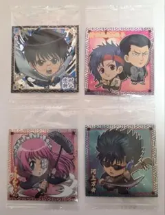 銀魂 gintama ウエハース シール 4枚 セット まとめ売り