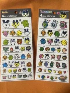 値下げ！たまごっち　 キャラクターシール 2シートセット