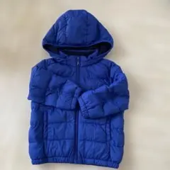 オムライス様お取り置き★ UNIQLO ベビー ダウンコート 90cm 青