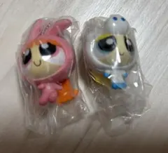 パワーパフガールズ きぐるみスイング　カプセルトイ 2個セット　ガチャ