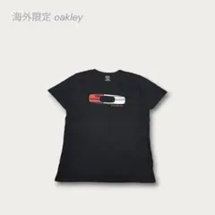 90s Oakley tシャツ希少 赤タグ アーカイブ テック Y2K ブラック