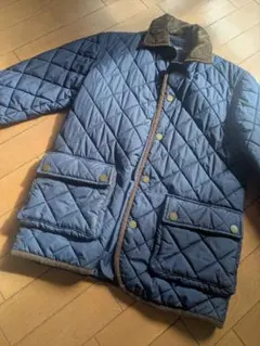 アウターネイビーPolo by Ralph Laurenキルティングジャケット