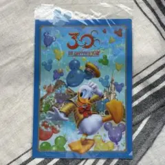 東京ディズニーリゾート 30周年 ドナルドダック クリアファイル
