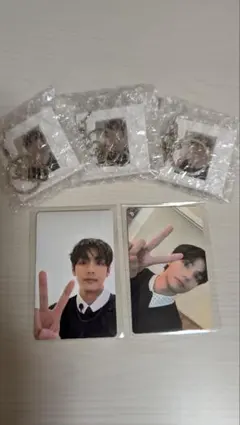 BTS テテ V アリラン キーリング、トレカ　GLOBALアーリーバード特典