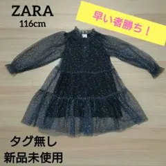 【超美品】ZARAシースルーワンピ　未使用品