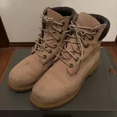 TIMBERLAND WOMEN ライトベージュ6inch　ブーツ 7.5