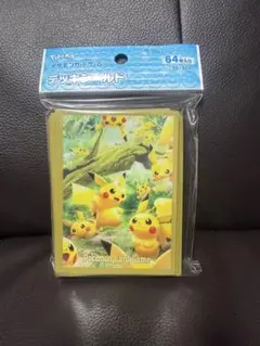 ポケモンカードゲーム デッキシールド 64枚入り ピカチュウ