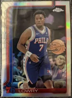 KYLE LOWRY topps Chrome REFRACTOR