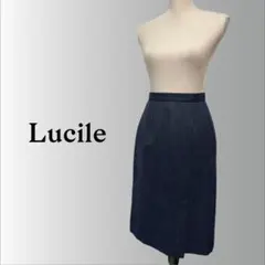 Lucile/ピンストライプ タイトスカート/11号/ルシル