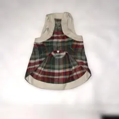 pp closet タータンジャンバースカート