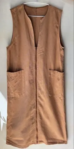 ノースリーブロングワンピース M