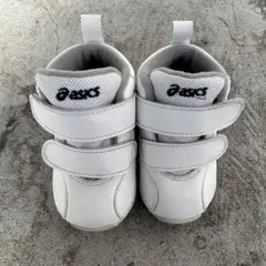 アシックス ベビー スクスク　スニーカー ホワイト13.5cm