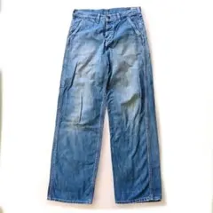 BEAMS BOY ビームスボーイ デニムパンツ ストレート シンチバックのサムネイル