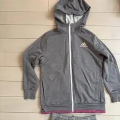 adidas グレー ジャケット パンツ セット