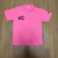 蛍光ポロシャツ Sサイズ ピンク